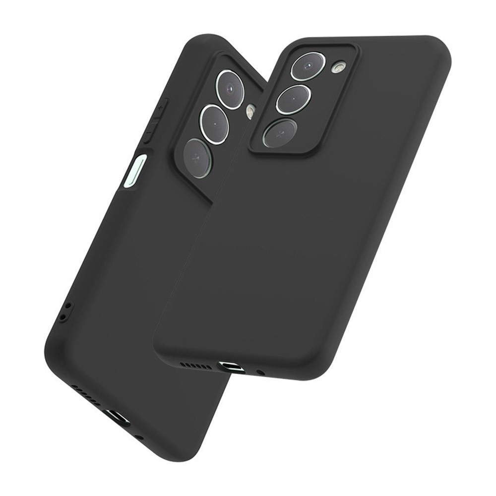 Matný gelový obal na Xiaomi Redmi 15 5G (169mm) - černý