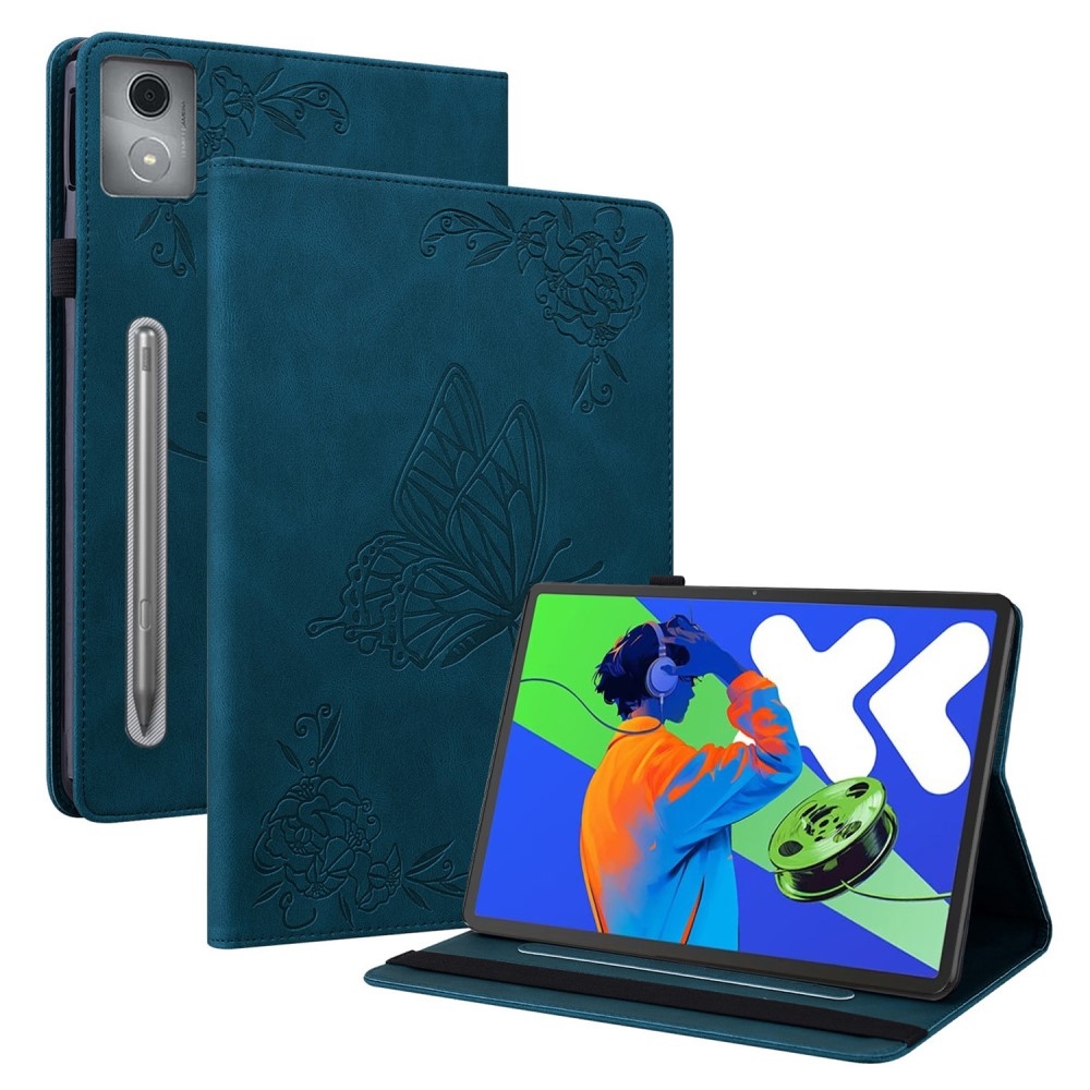 Butterfly zavírací pouzdro na tablet Lenovo Idea Tab Pro 12.7 - modré