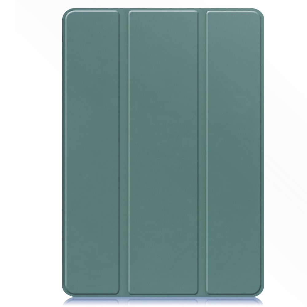 Cases chytré zavírací pouzdro na Samsung Galaxy Tab S10 FE+ - tmavězelené