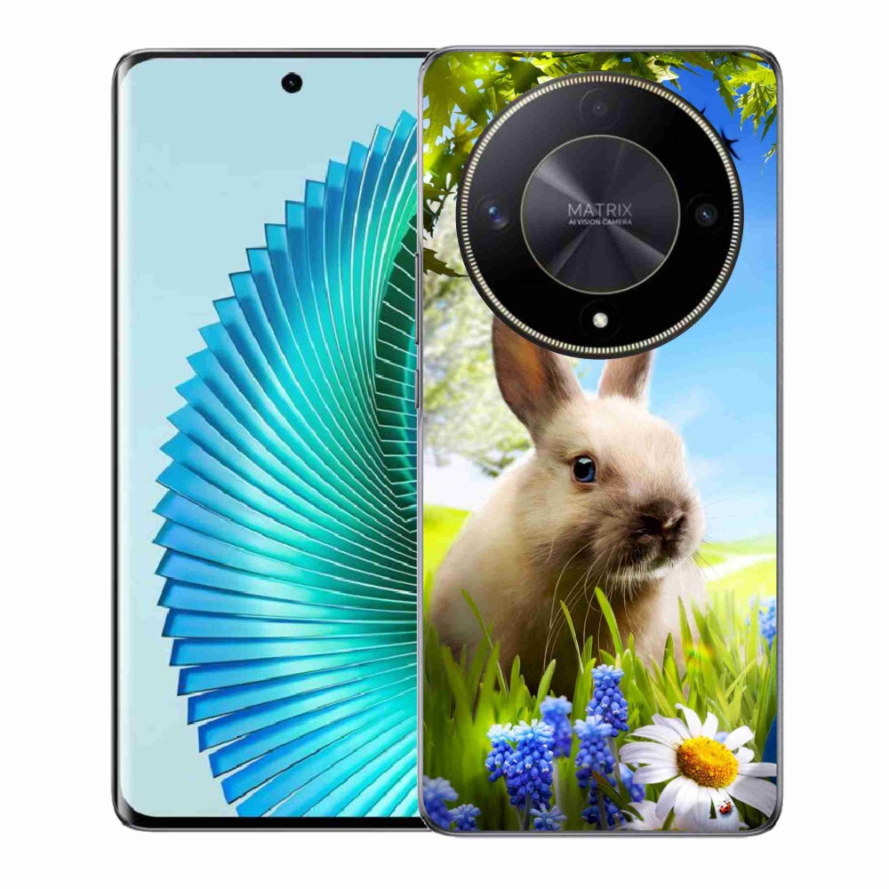 Gelový kryt mmCase na Honor Magic 6 Lite 5G - zajíček
