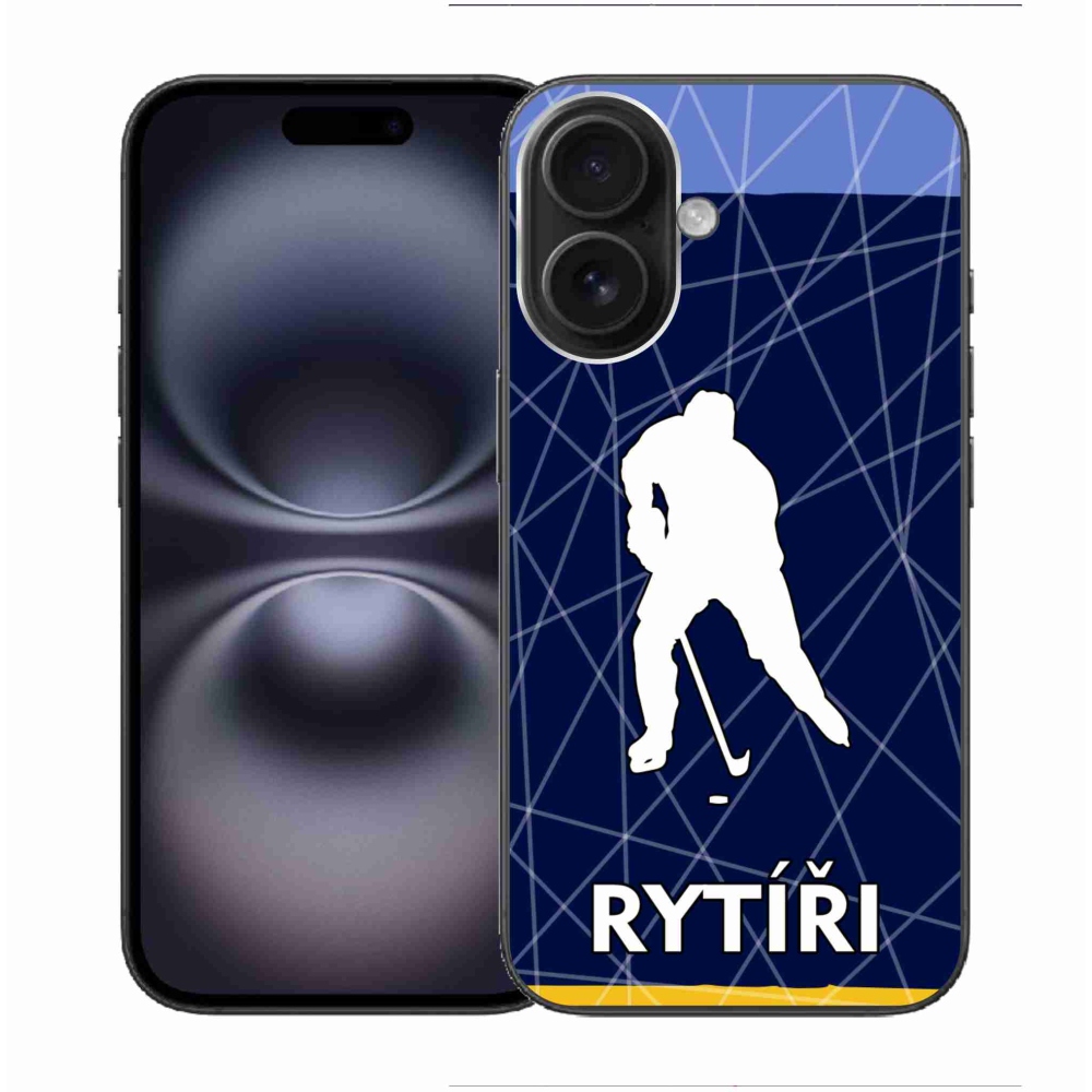 Gelový kryt mmCase na iPhone 16 - Rytíři