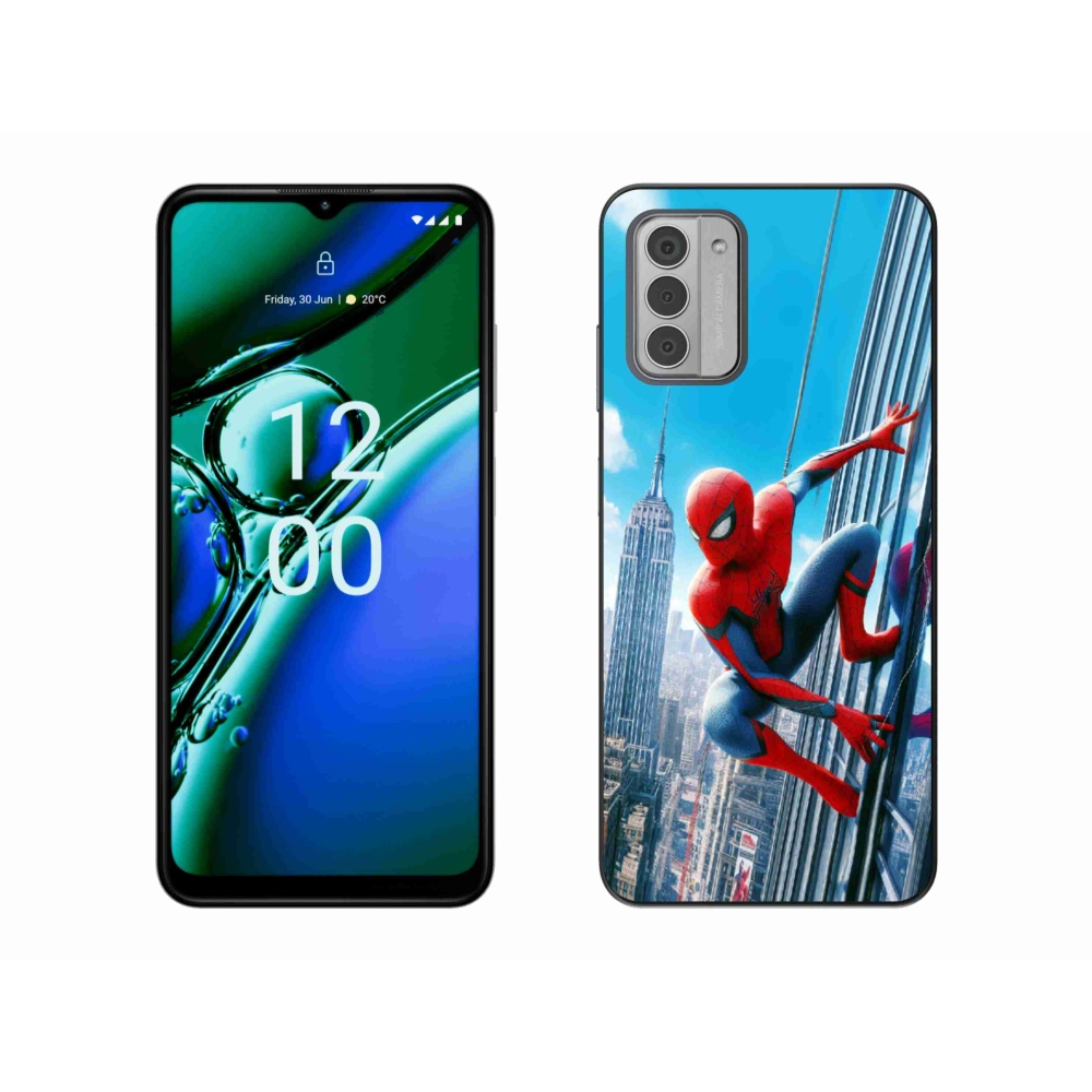 Gelový kryt mmCase na Nokia G42 - spiderman