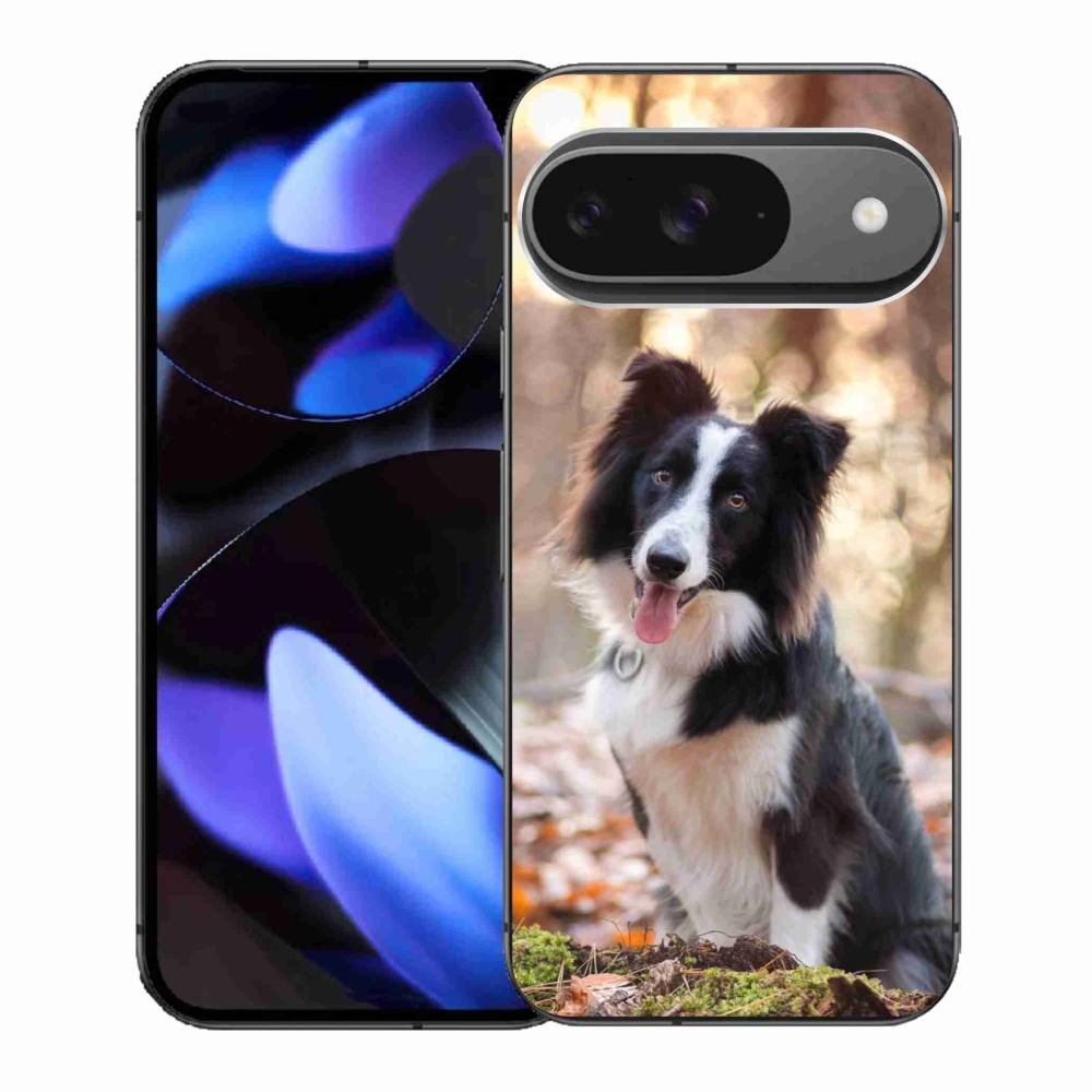 Gelový obal mmCase na Google Pixel 9/9 Pro - border kolie 1