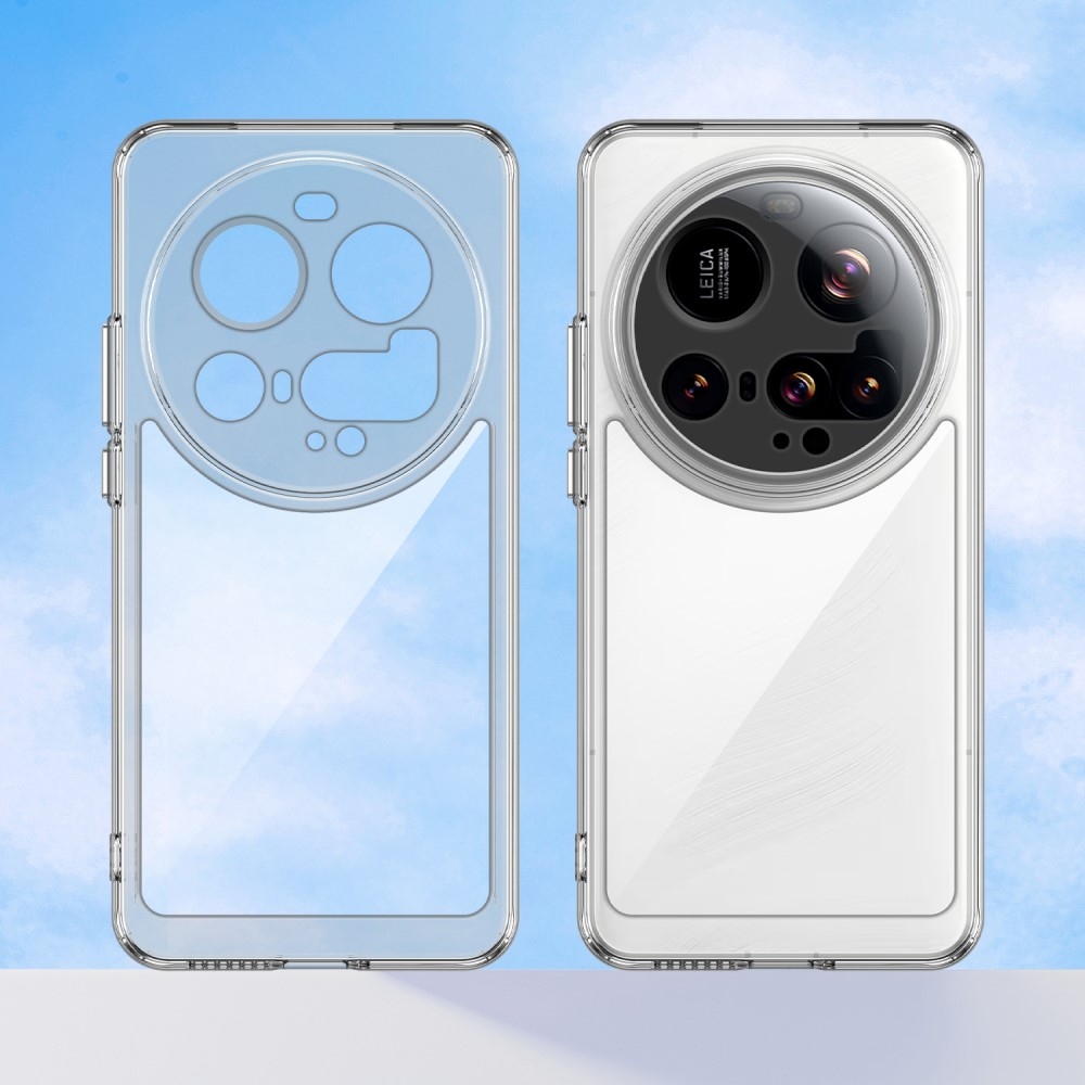 Gelový obal s pevnými zády na Xiaomi 15 Ultra - průhledný