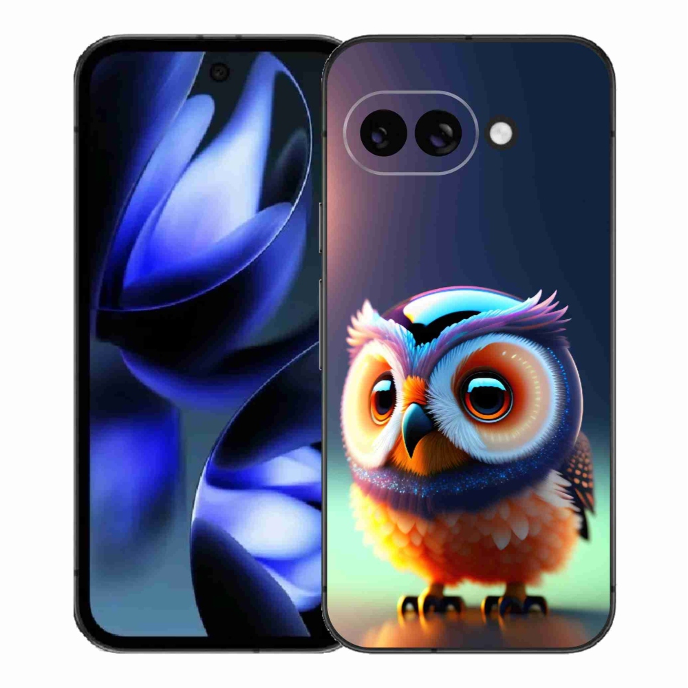 Gelový kryt mmCase na Google Pixel 9a - sovička