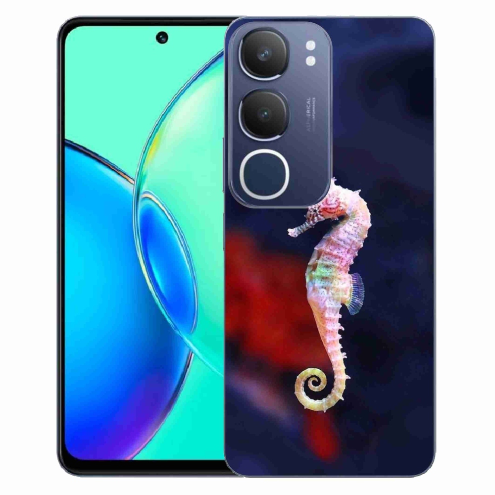 Gelový kryt mmCase na Vivo Y19s - mořský koník