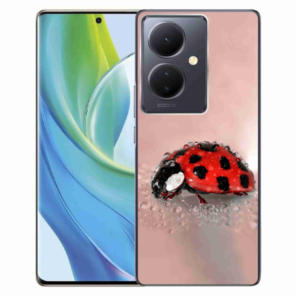 Gelový kryt mmCase na Vivo V29 Lite 5G - beruška