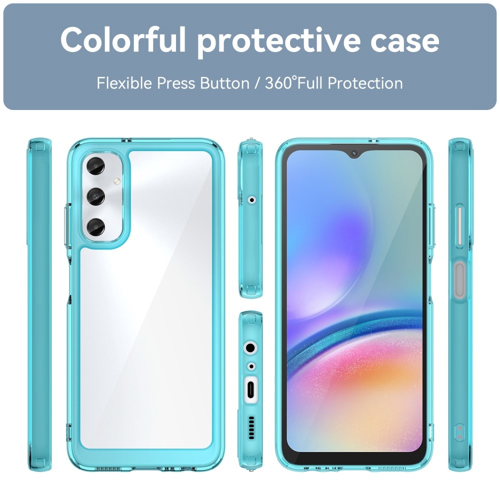 Gelový obal s pevnými zády na Samsung Galaxy A05s - světlemodrý