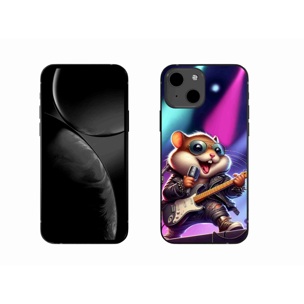 Gelový kryt mmCase na iPhone 13 6.1 - křeček rocker