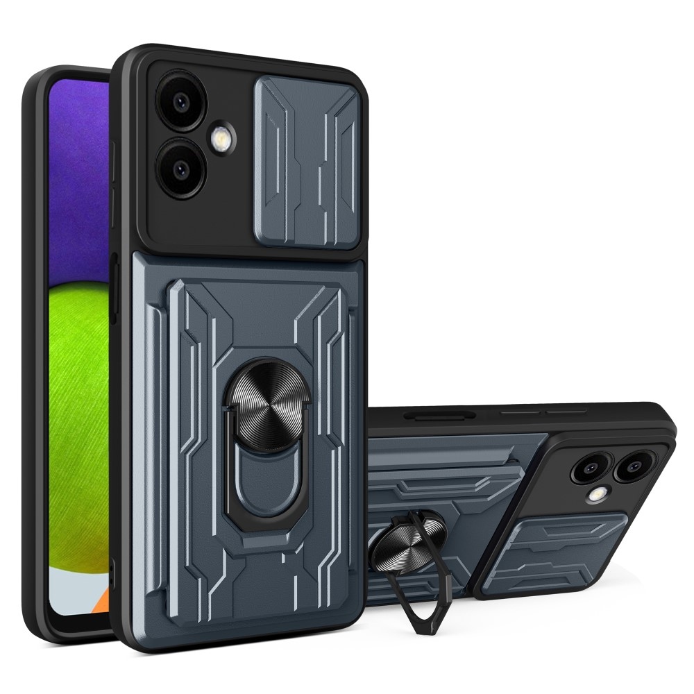 Slider odolný kryt na Samsung Galaxy A06 4G - šedý
