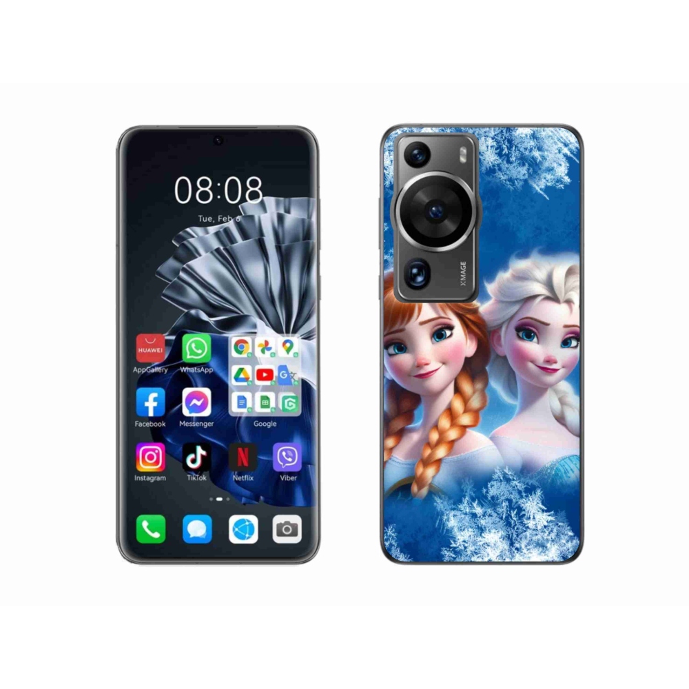 Gelový kryt mmCase na Huawei P60 Pro - ledové království 2