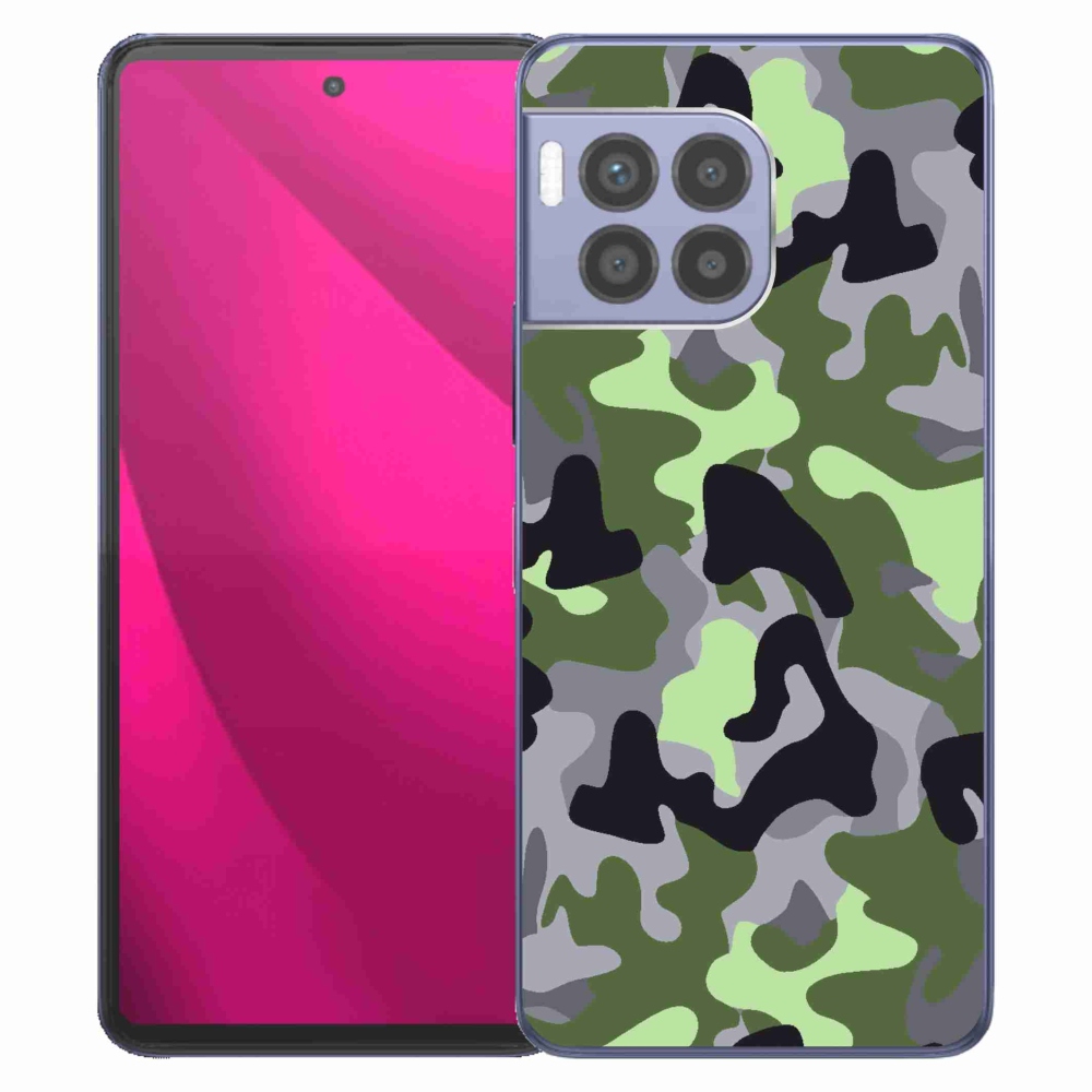 Gelový kryt mmCase na T-Mobile T Phone 2 Pro - maskáčový vzor 7