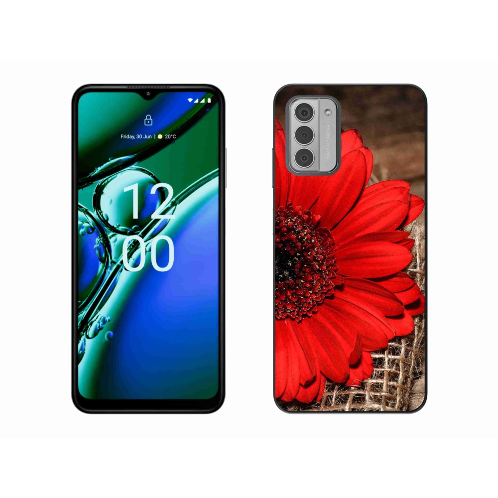Gelový kryt mmCase na Nokia G42 - gerbera