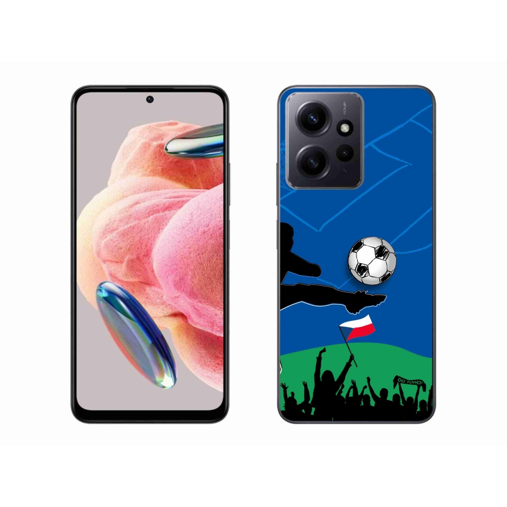 Gelový kryt mmCase na Xiaomi Redmi Note 12 4G - fanoušci fotbalu