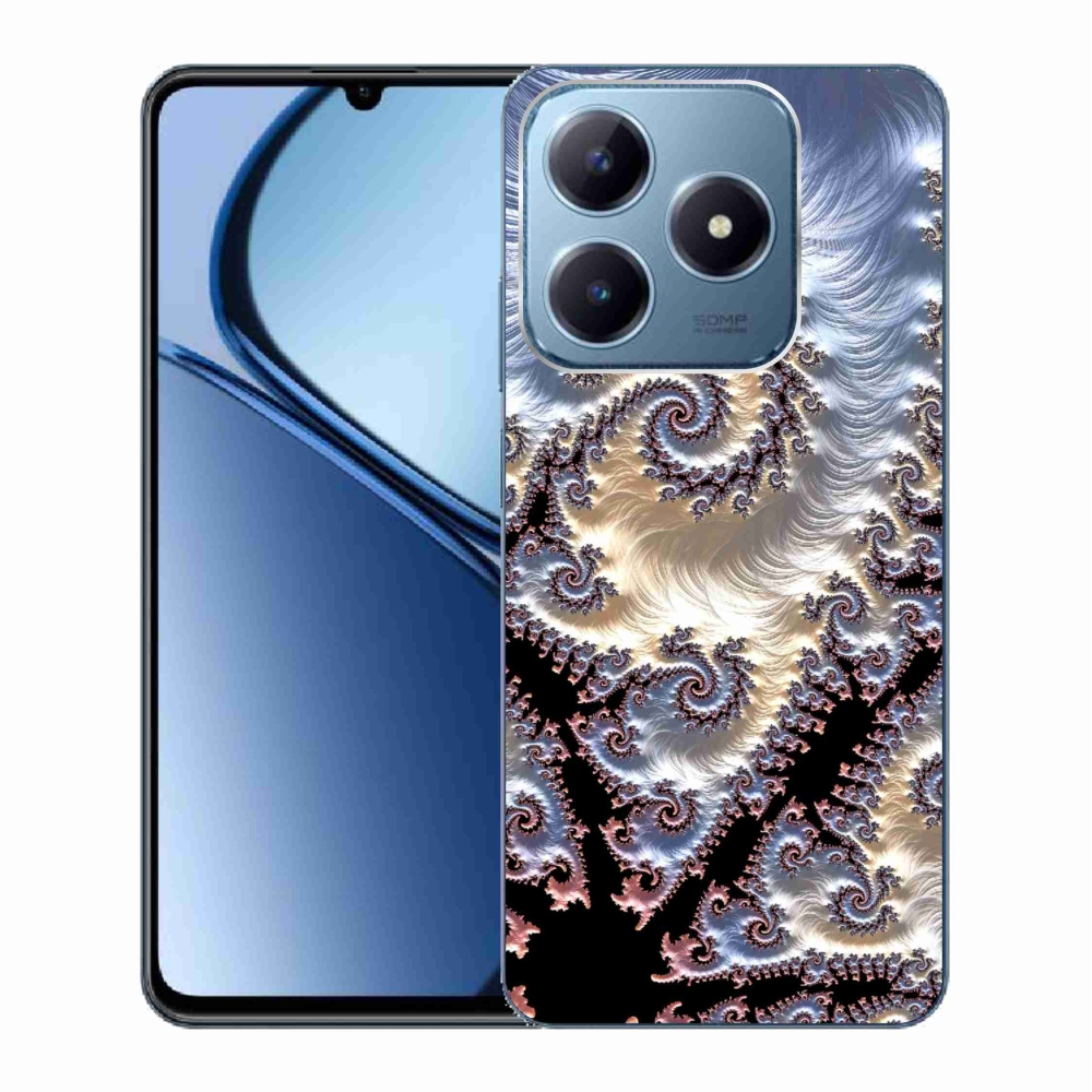 Gelový kryt mmCase na Realme C63 - abstraktní motiv 22