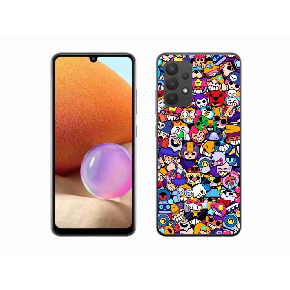 Gelový kryt mmCase na Samsung Galaxy A32 4G - brawl stars 2