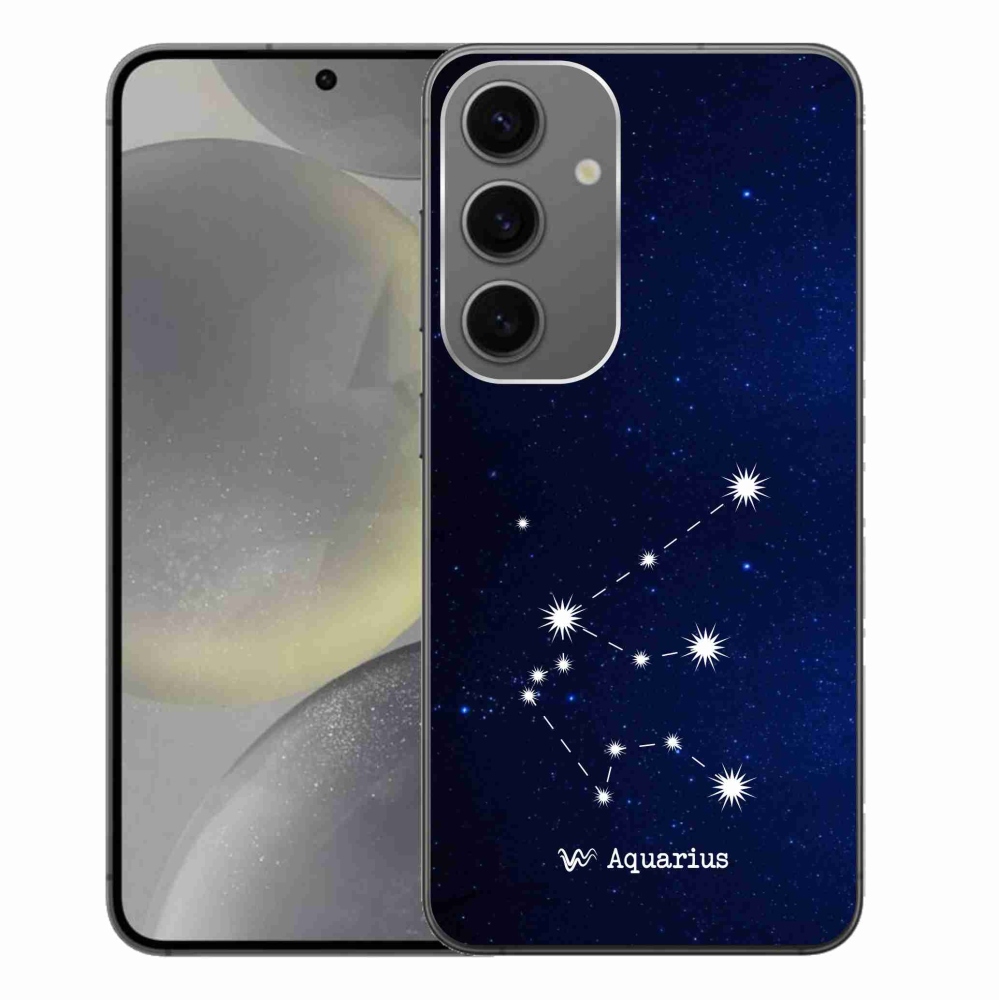 Gelový kryt mmCase na Samsung Galaxy S24+ - souhvězdí Vodnáře