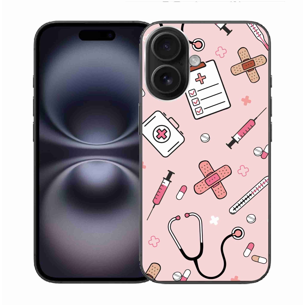 Gelový kryt mmCase na iPhone 16 - zdravotnictví 2