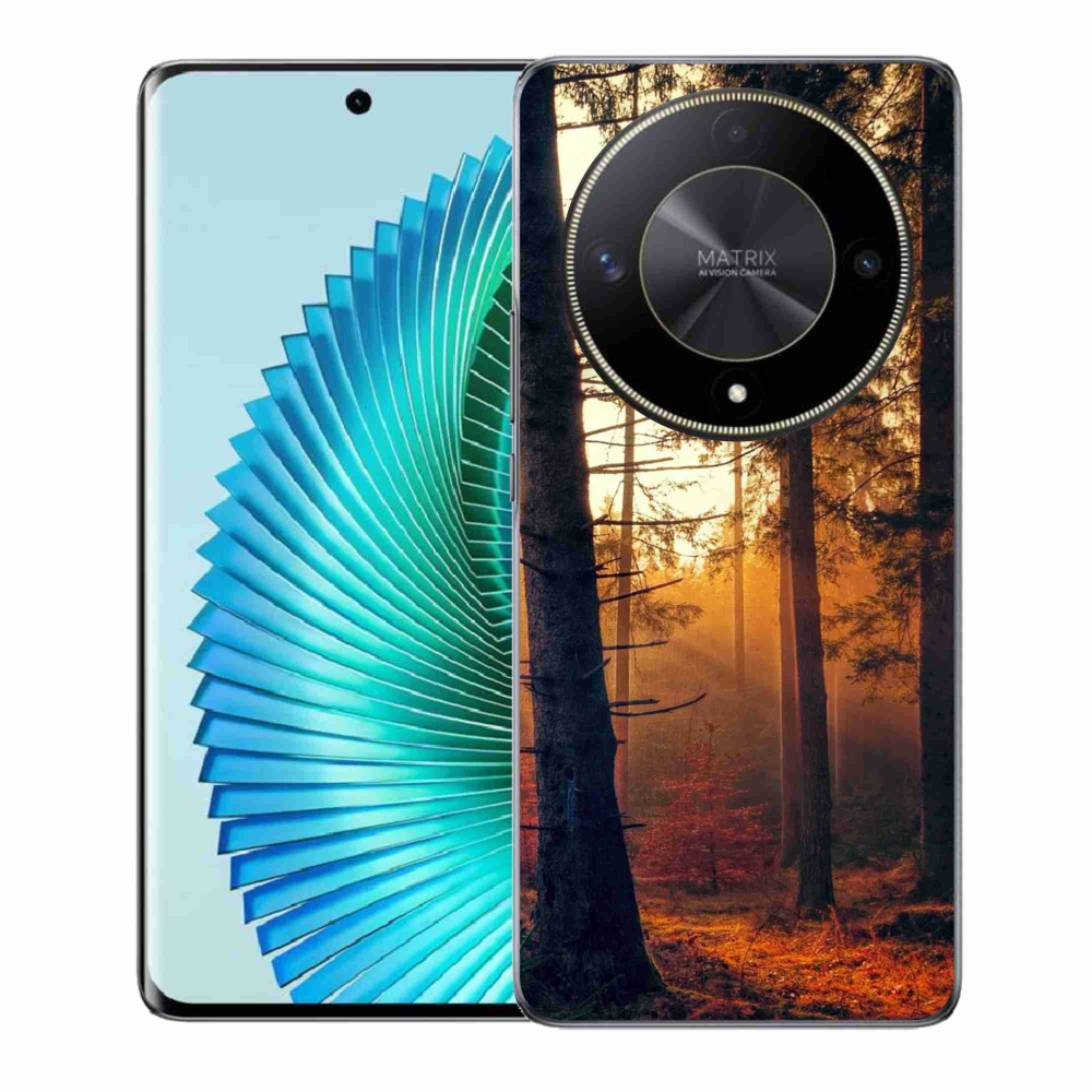 Gelový obal mmCase na Honor Magic 6 Lite 5G - les