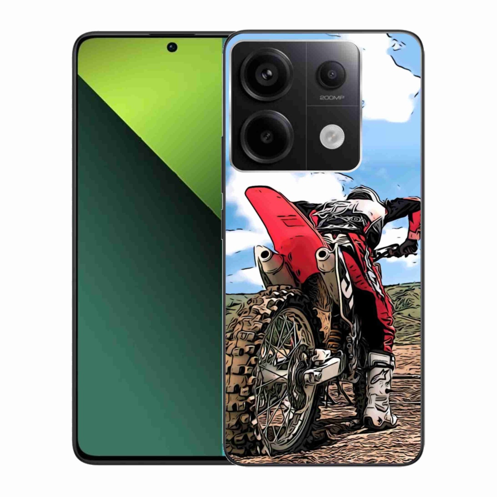 Gelový kryt mmCase na Xiaomi Redmi Note 13 Pro 5G/Poco X6 5G - moto