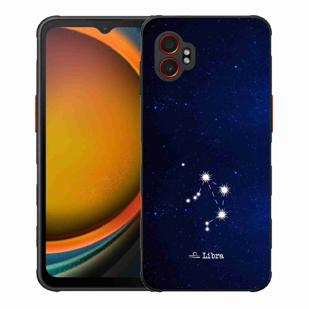 Gelový kryt mmCase na Samsung Galaxy Xcover 7 Pro - souhvězdí Váhy