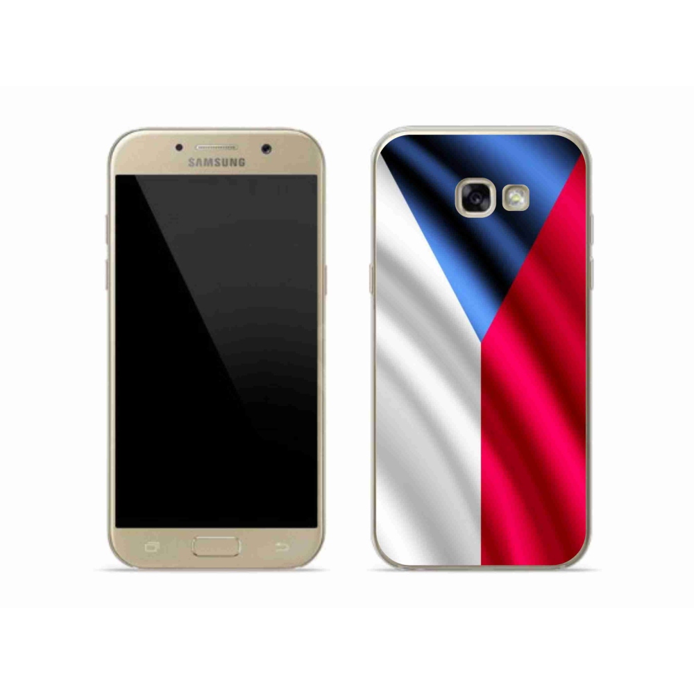 Gelový kryt mmCase na mobil Samsung Galaxy A5 (2017) - česká vlajka