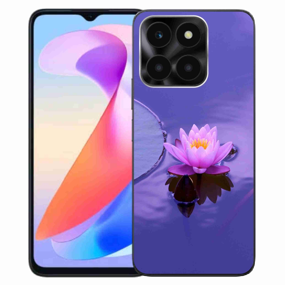 Gelový obal mmCase na Honor X6a - květ na hladině