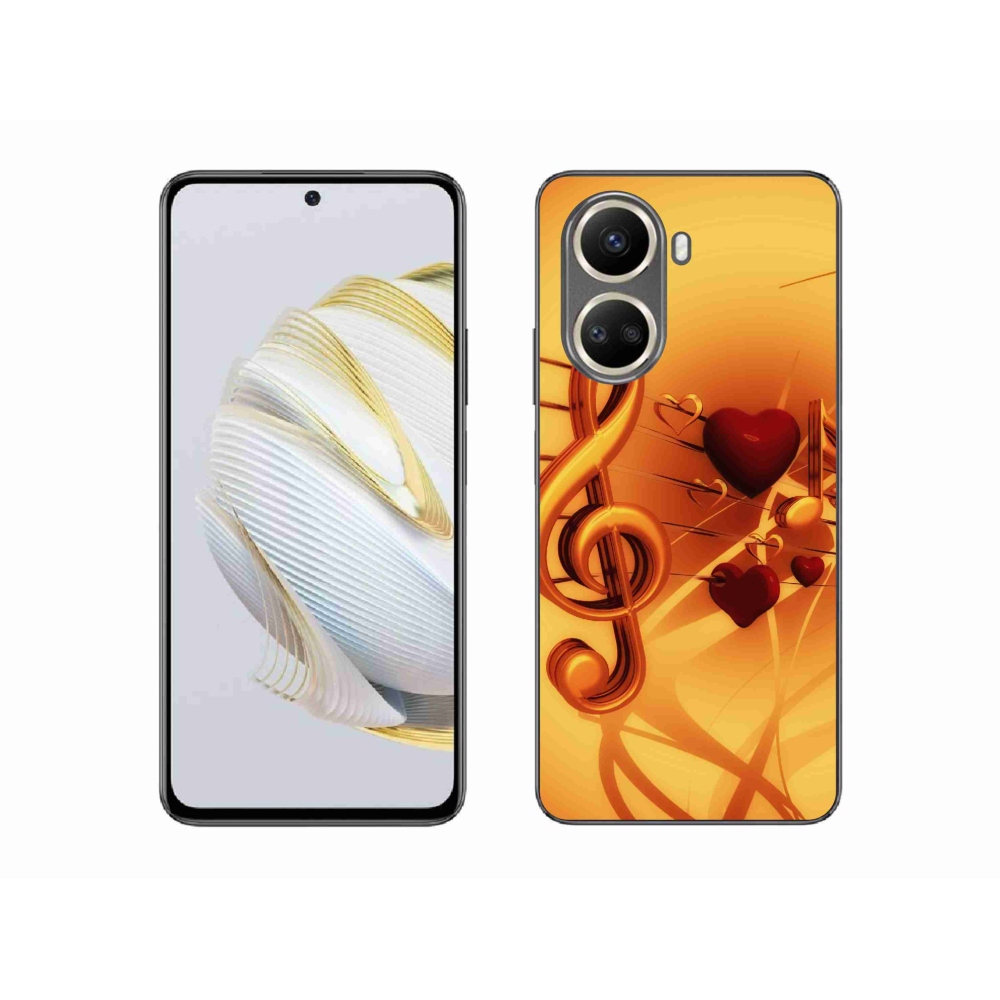 Gelový kryt mmCase na Huawei Nova 10 SE - noty