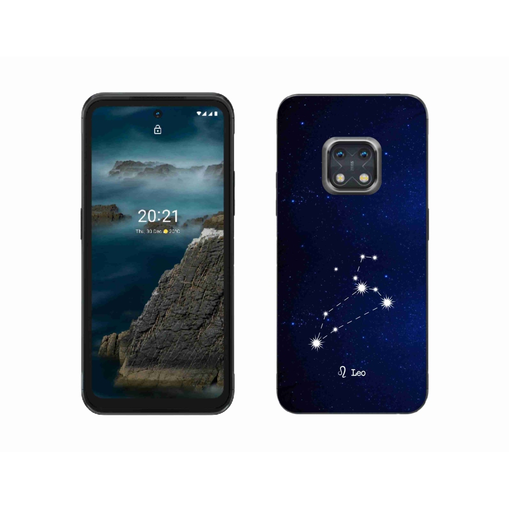 Gelový kryt mmCase na Nokia XR20 - souhvězdí Lva