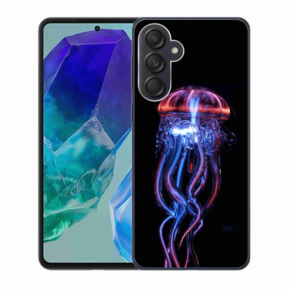 Gelový kryt mmCase na Samsung Galaxy M55 5G - medúza