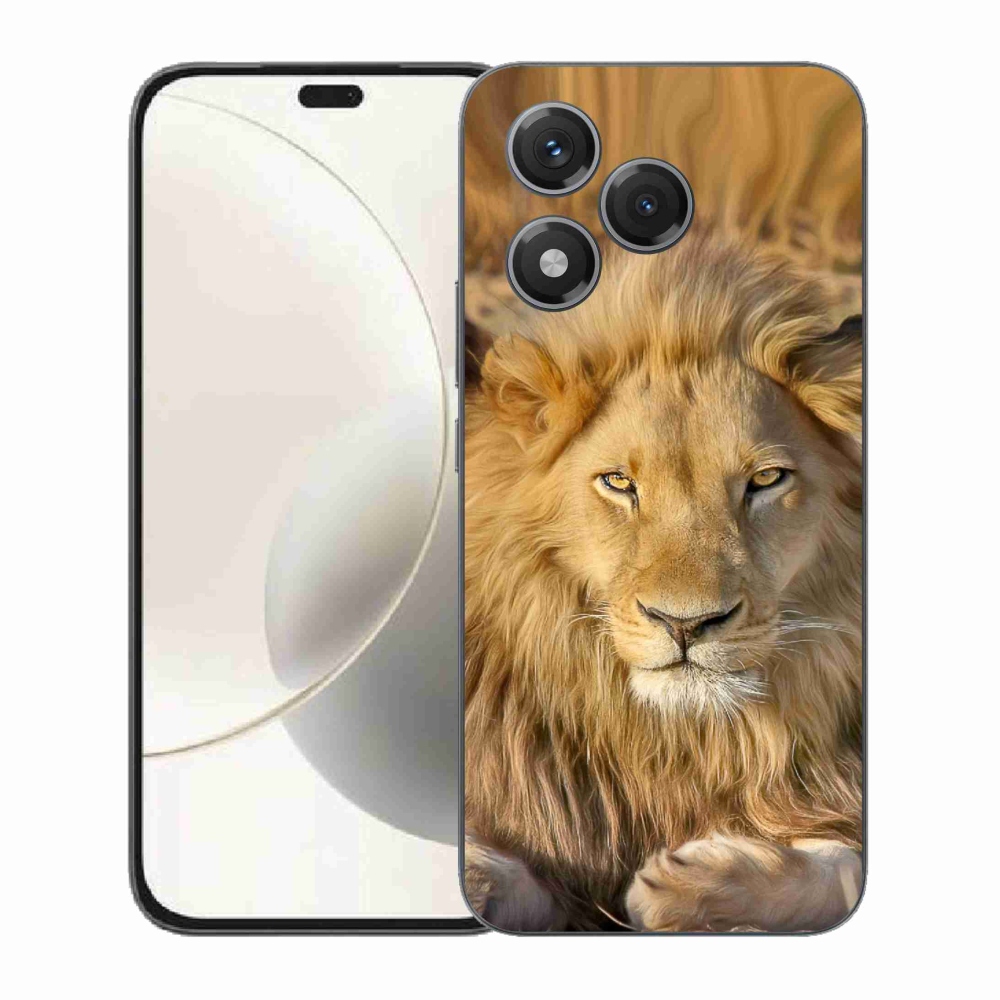 Gelový kryt mmCase na Honor 400 Lite - lev 2