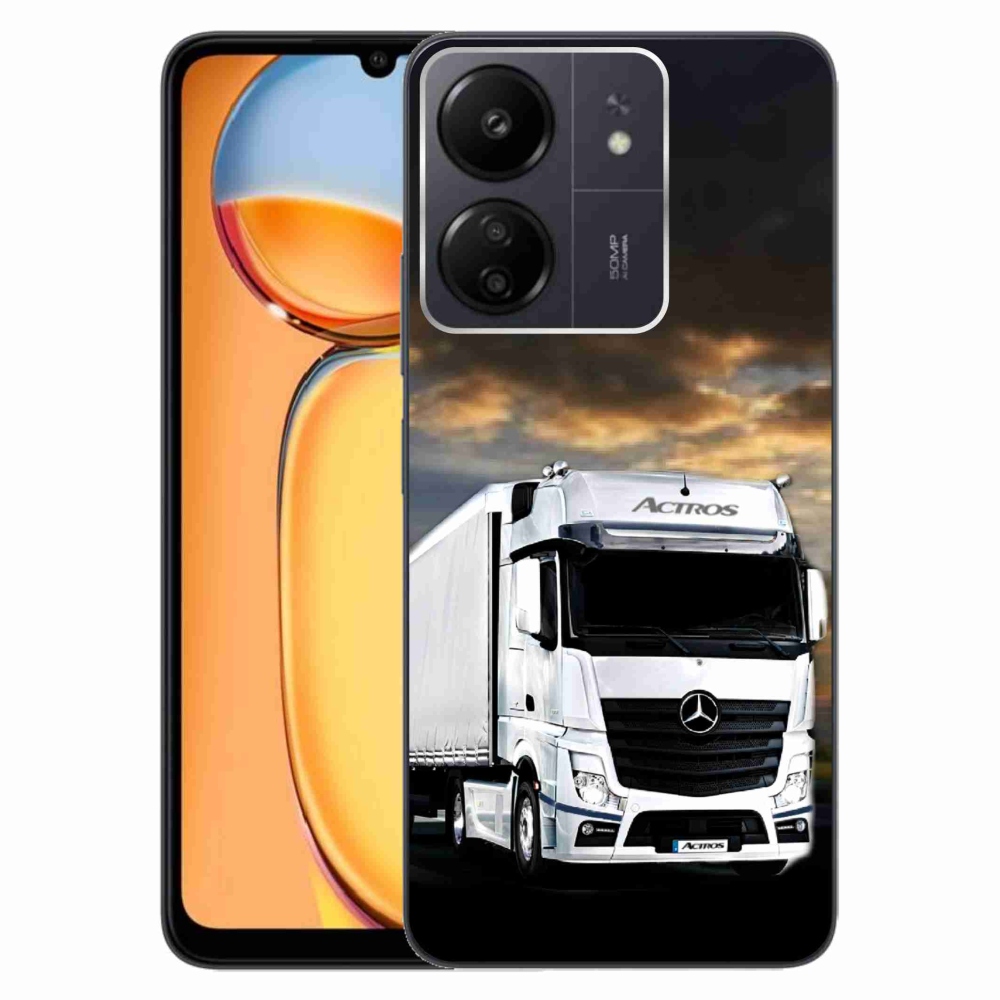Gelový kryt mmCase na Xiaomi Poco C65/Redmi 13C - kamion