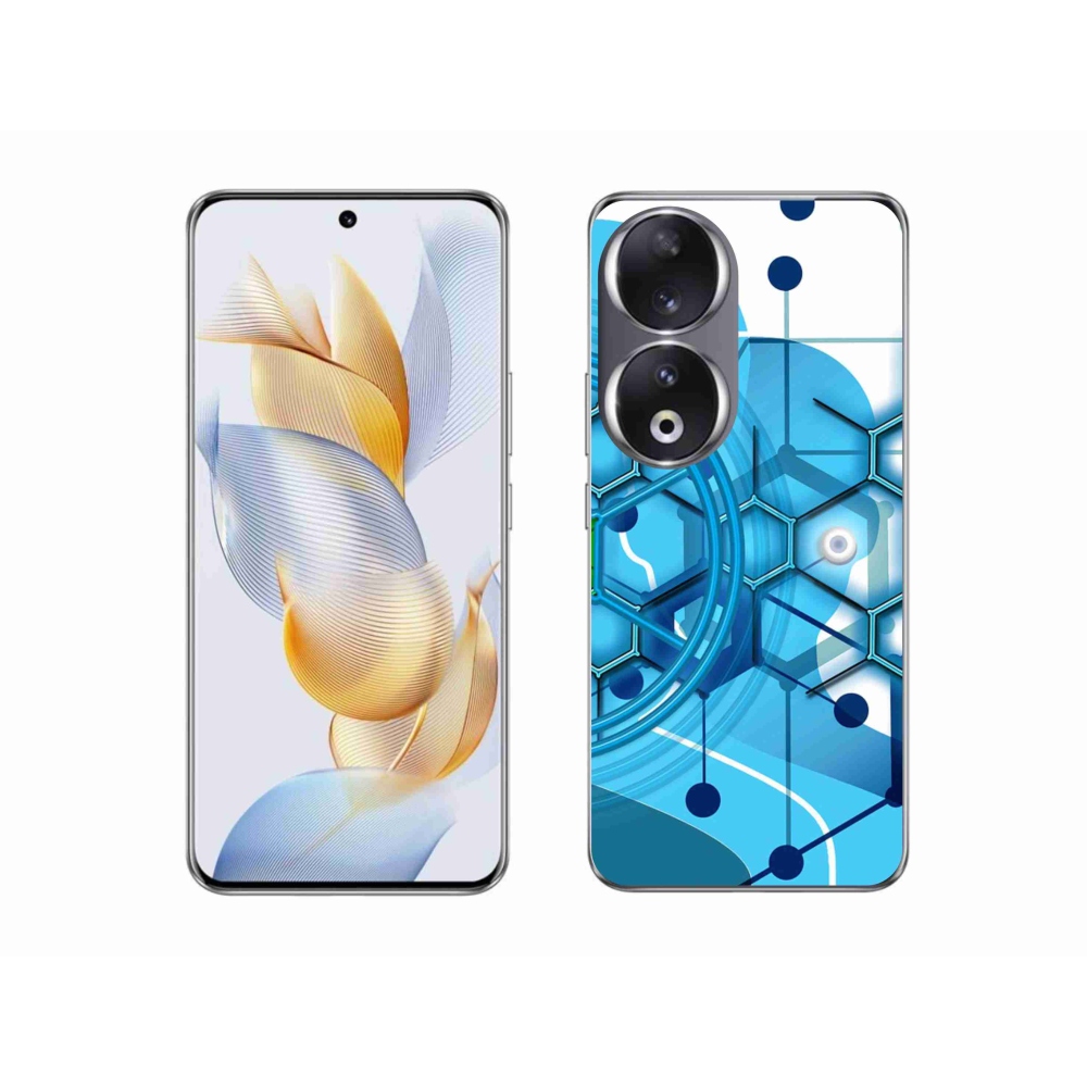 Gelový kryt mmCase na Honor 90 - abstraktní vzor 2