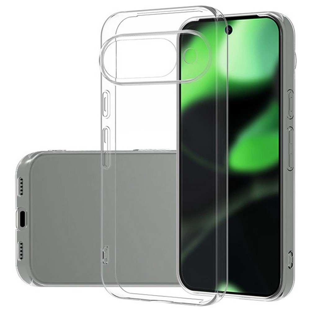 Průhledný gelový obal na Google Pixel 10 - průhledný