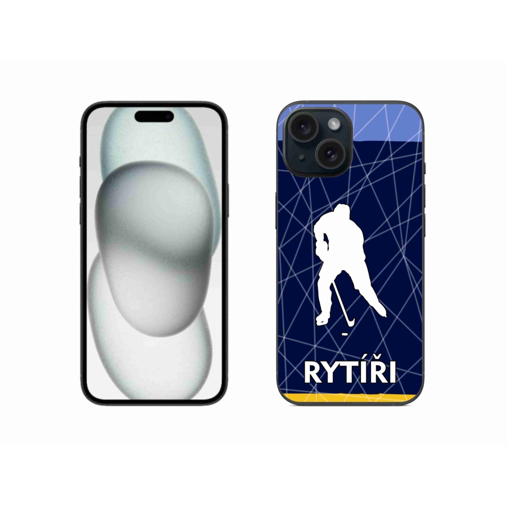 Gelový kryt mmCase na iPhone 15 - Rytíři