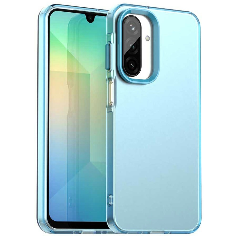 Candy matný gelový obal na Samsung Galaxy A26 5G - modrý
