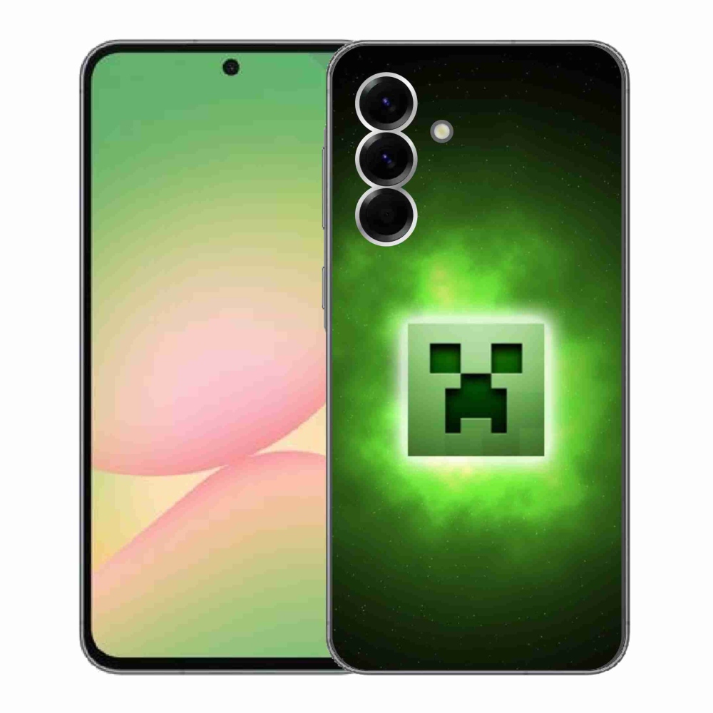 Gelový kryt mmCase na Samsung Galaxy A56 5G - minecraft