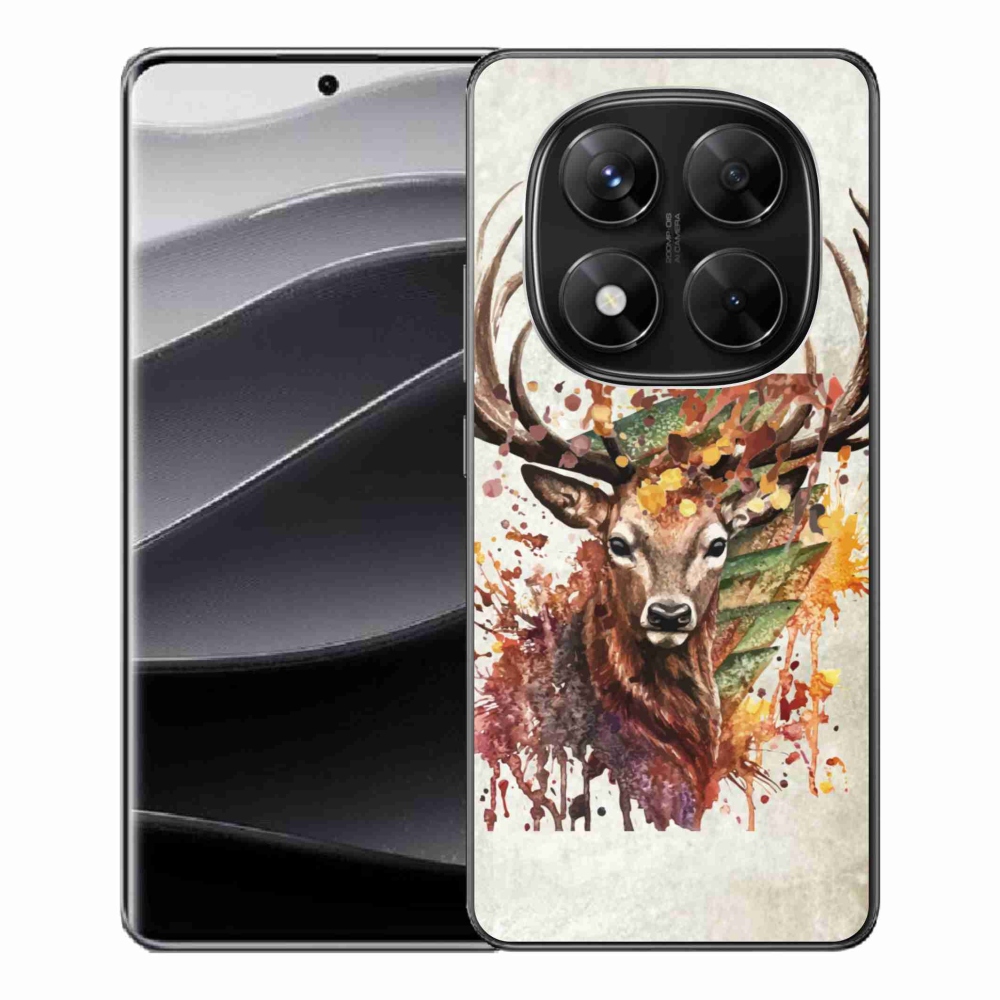 Gelový kryt mmCase na Xiaomi Redmi Note 14 Pro 5G/Poco X7 5G - jelen 1
