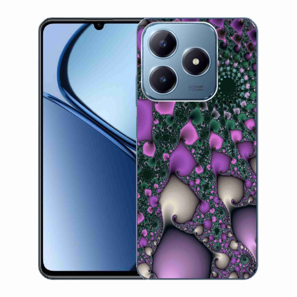 Gelový kryt mmCase na Realme C63 - abstrakt 7