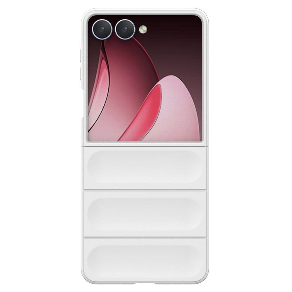 Rugg odolný gelový obal na Samsung Galaxy Z Flip7 5G - bílý