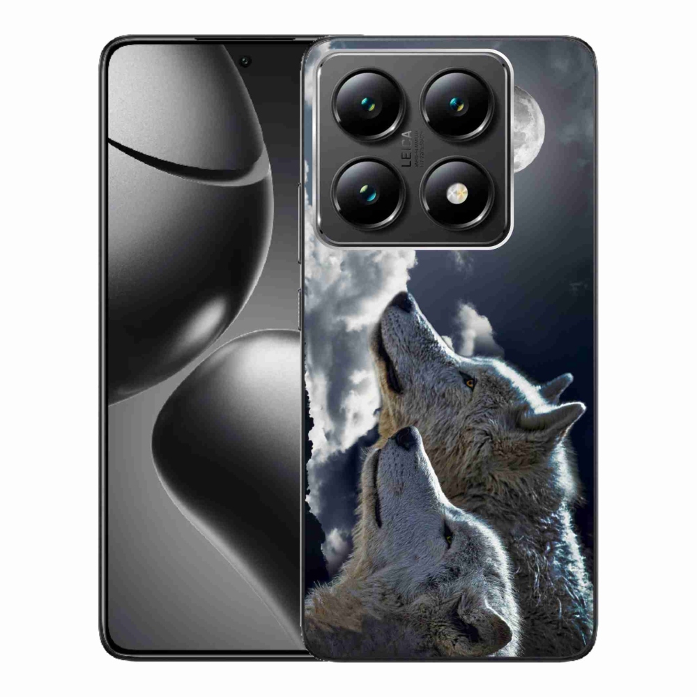 Gelový kryt mmCase na Xiaomi 14T Pro - vlci