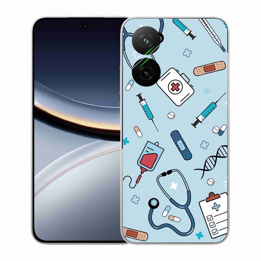 Gelový kryt mmCase na Xiaomi Poco F7 5G - zdravotnictví 1