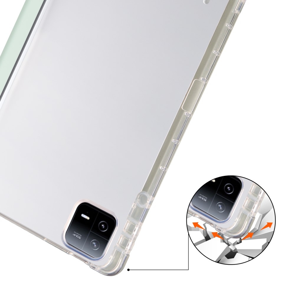 Polohovatelné pouzdro na Xiaomi Pad 6 - světlezelené