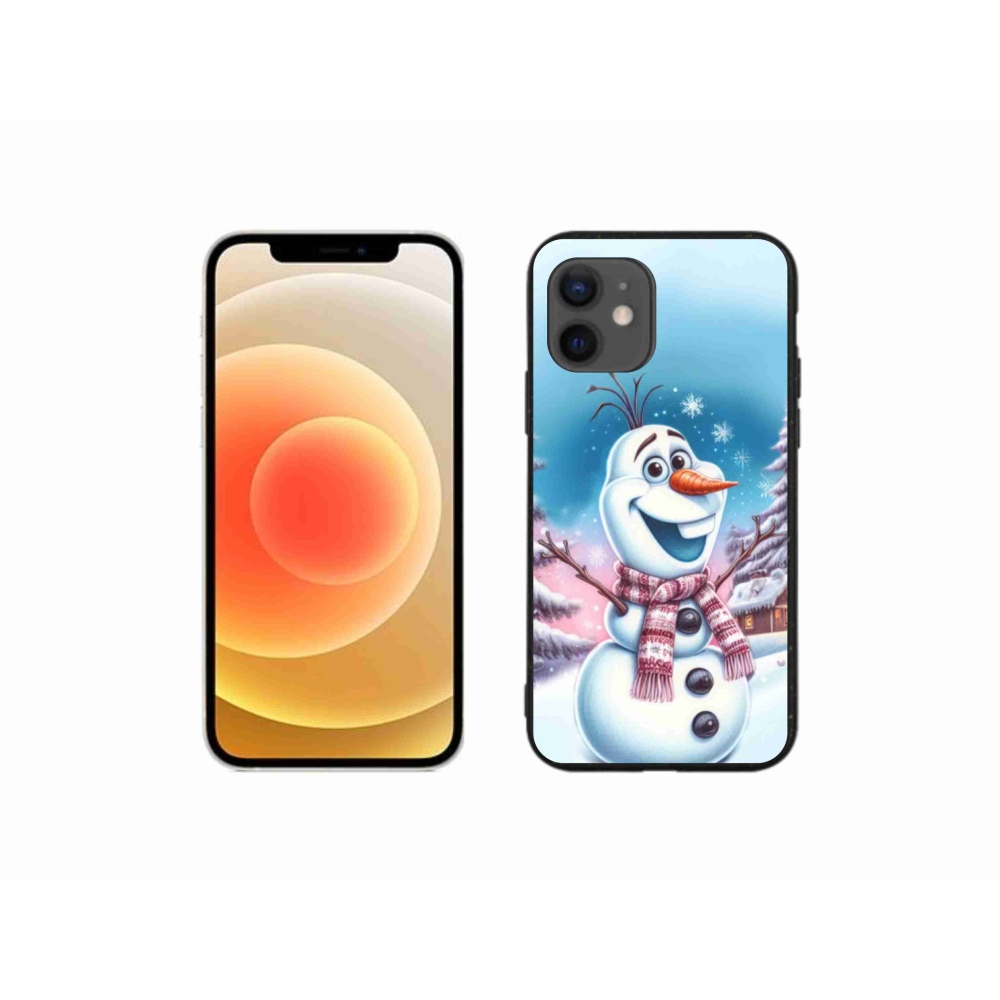 Gelový kryt mmCase na iPhone 12 mini - ledové království