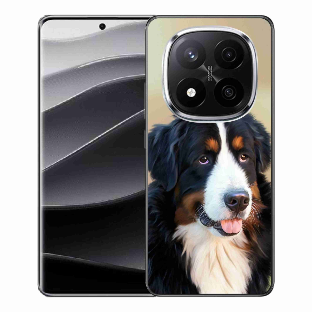 Gelový kryt mmCase na Xiaomi Redmi Note 14 Pro+ 5G - bernský salašnický pes