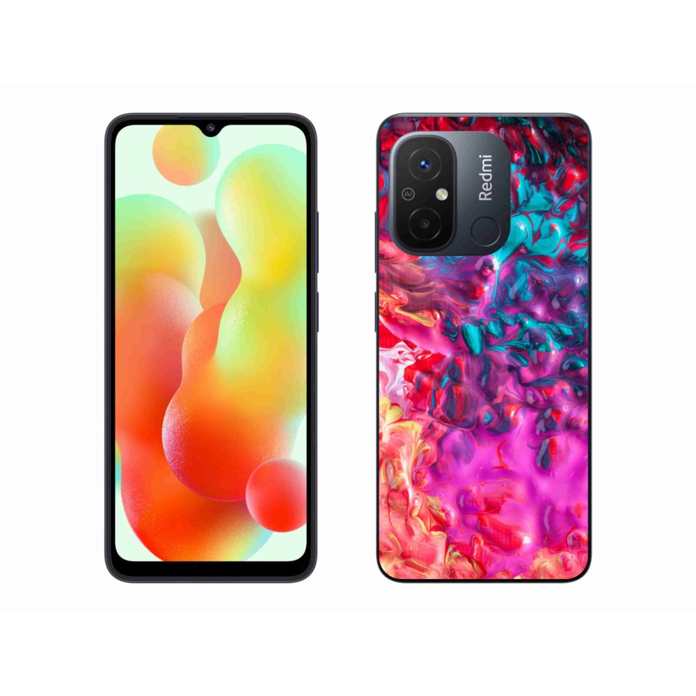 Gelový kryt mmCase na Xiaomi Redmi 12C - abstrakt 27