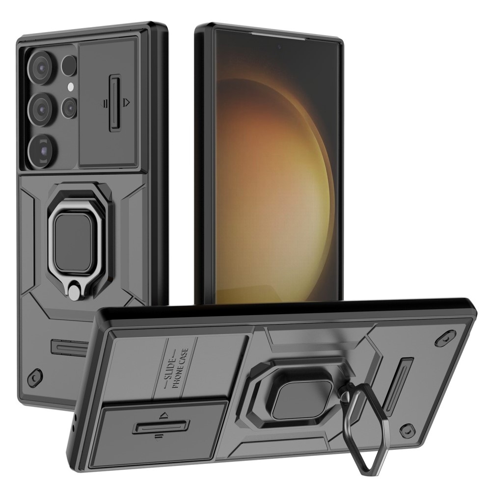 Shock odolný kryt na Samsung Galaxy S24 Ultra - černý