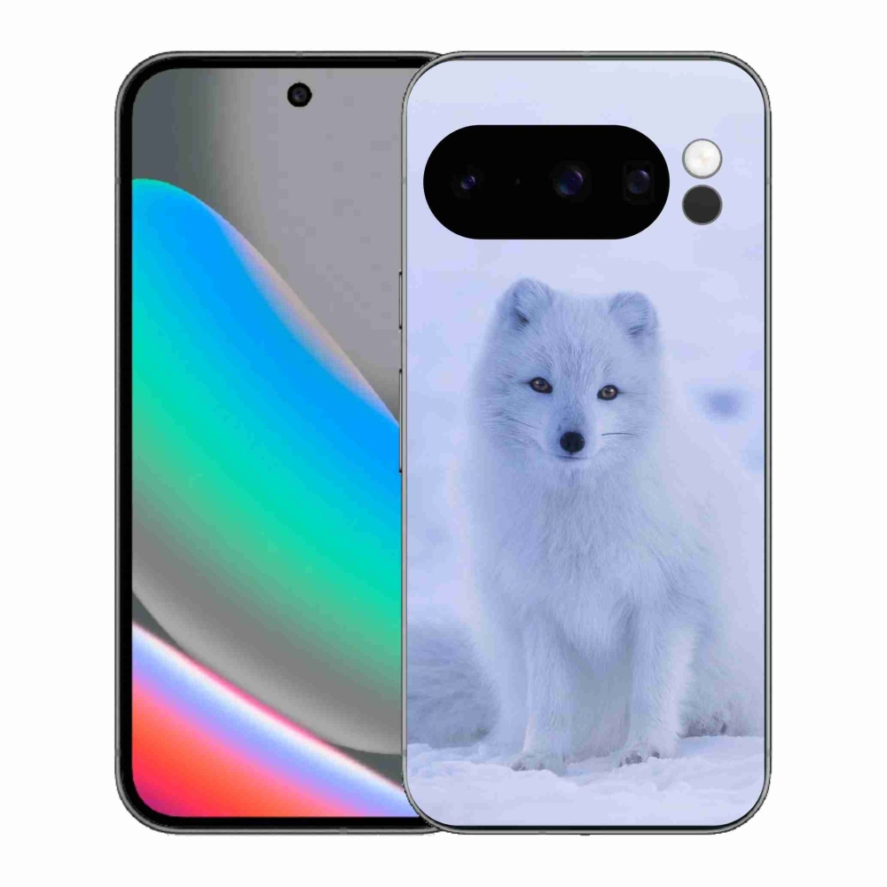 Gelový kryt mmCase na Google Pixel 10 Pro - polární liška