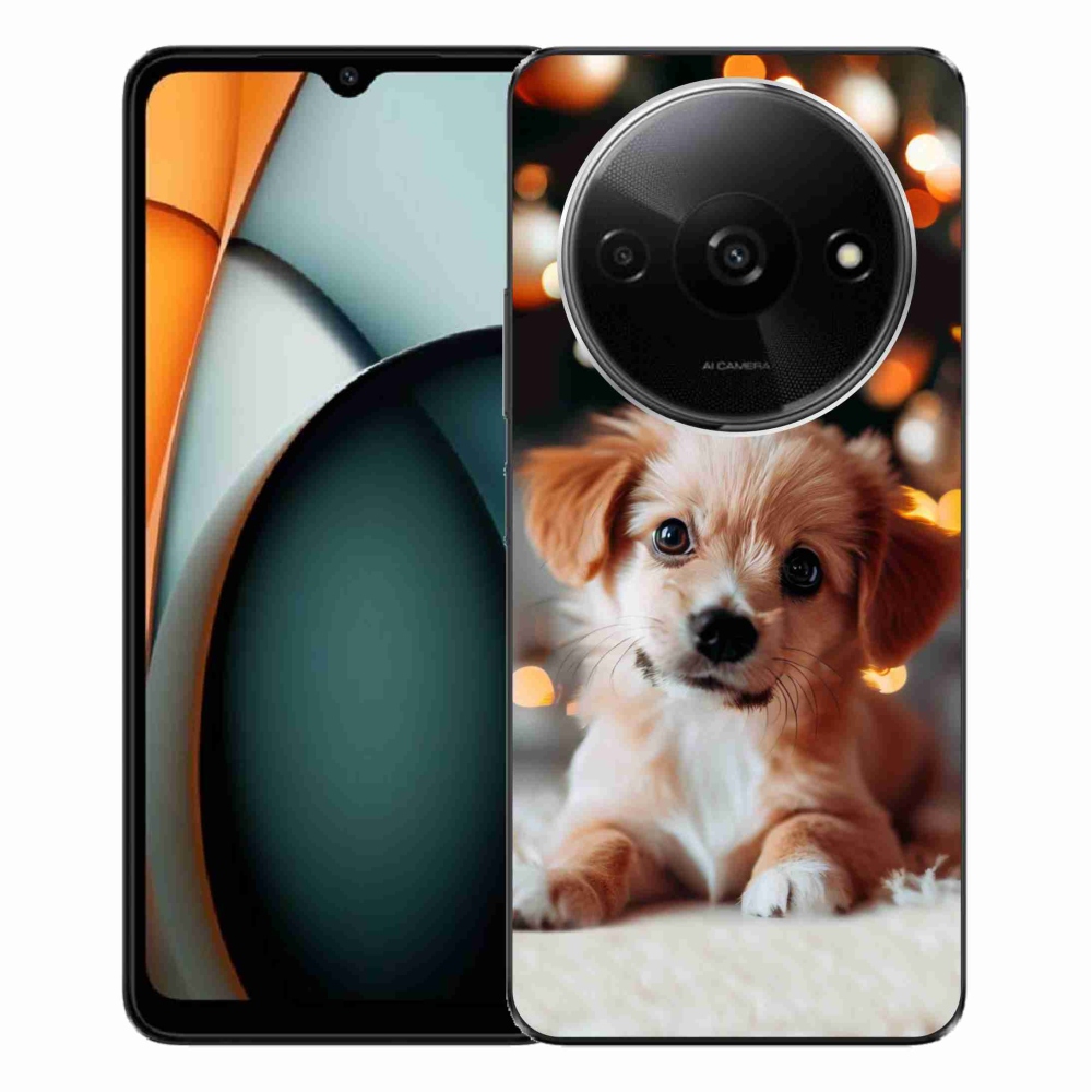 Gelový kryt mmCase na Xiaomi Redmi A3 - štěňátko