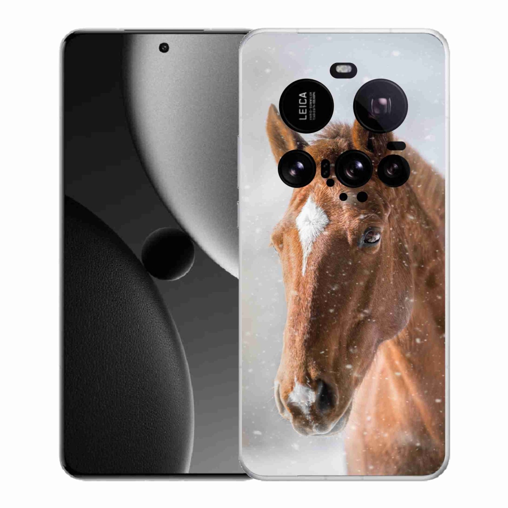 Gelový kryt mmCase na Xiaomi 15 Ultra - hnědý kůň 2